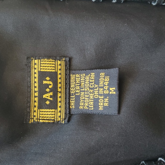 Black Suede Vest with Silver Buttons - Picture 3 of 7